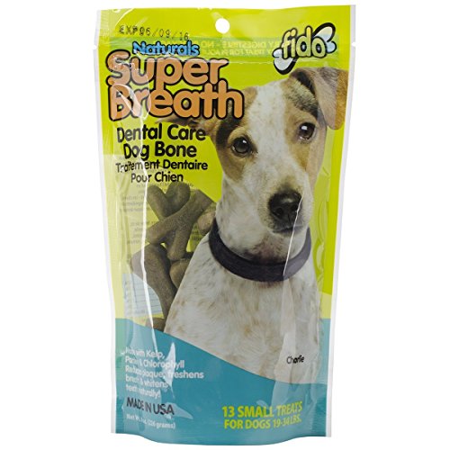 Fido DD4883 Super Breath Dental Dog Bones 40pc (petit)