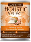 Holistic Select 47175 Grain Free Turkey and Duck Dog Pate Food 12/13OZ
