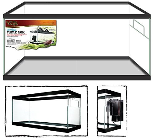 Zilla 28008 Turtle Tank For Reptile 40 Gallon(36x18x16)