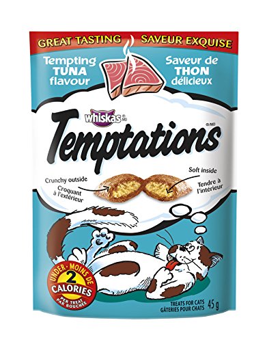 Whiskas 41566 Temptations Tuna Cat Treats 10/180 Gm