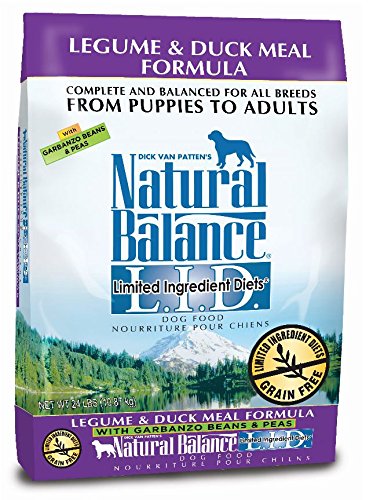 Balance naturelle Légumies de couvercle et canard Chien 24 lb