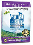 Balance naturelle Légumies de couvercle et canard Chien 24 lb