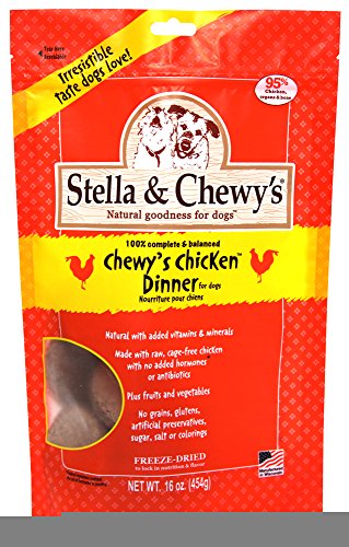 Stella & Chewy's 45808 Freeze-Dried Chicken Dinner 16OZ (6)