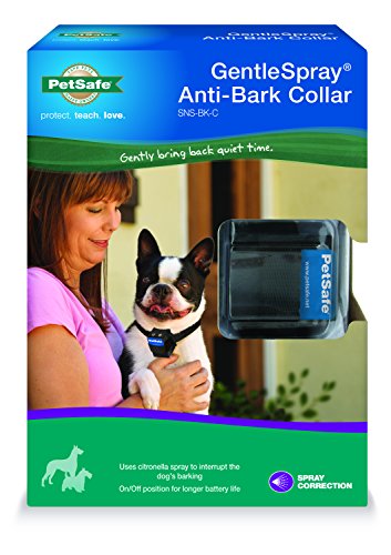 PetSafe Gentle Spray Bark Collar for Dogs, Citronella, Anti-Bark Device, Water Resistant
