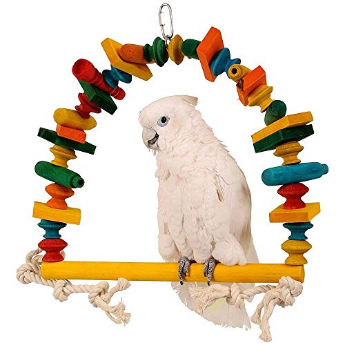 Zoo-Max Blocks Perch Bird Toy Large, 12" X 10"