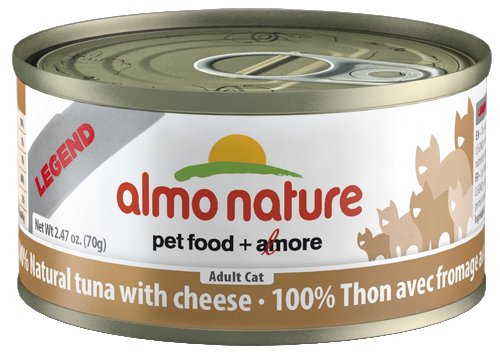 Almo Nature Legend Tuna with Cheese Canned Food For Cat (24/140G)