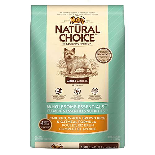 Nutro Natural Choice 10097743 Wholesome Essential Chicken,Rice and Oat Adult Dog Food 6.81KG