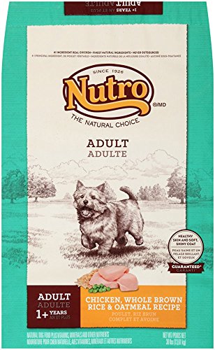 Nutro Natural Choice Chicken, Brown Rice & Oatmeal Adult Dog Food 30lbs