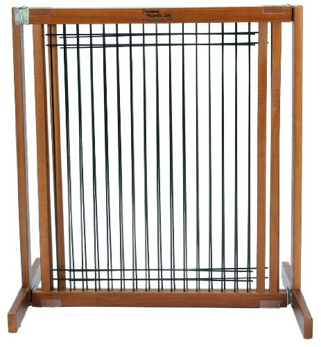 Accents dynamiques 42637 30 po. Small Kensington Wood-Wire Gate - Artisan Bronze