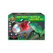 Zoo Med LF-34 Double Desert UVB Day/Night Tropical Lighting Combo