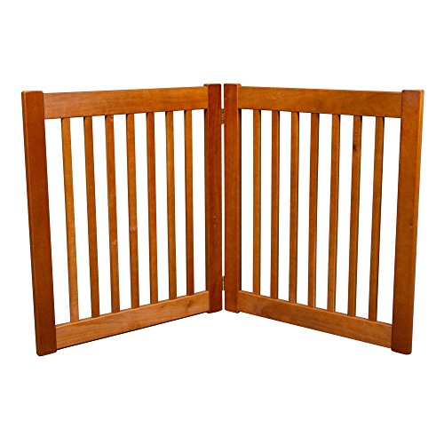 Amish Handcrafted 4 Panel Free Standing EZ Gate Size: 27 H x 72 W, Finish: Artisan Bronze by Dynamic Accents