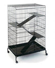PET PET 475 Produits Jumbo Steel Ferret Cage sur Casters Black