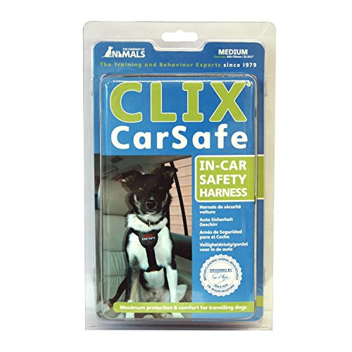 Compagnie des animaux DD8645 Clix Car SAFE SAFE CHIEN HARNESS (Moyen)
