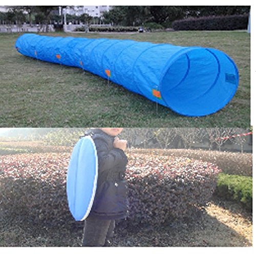 Navigator Pet Dog Agility Tunnel avec sac de transport (200 cm)