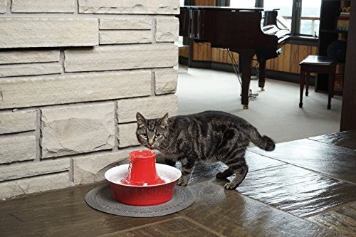 PetSafe Drinkwell Avalon Pet Water Fountain, Ceramic Drinking Fountain for Cats and Dogs, 70 oz. Water Capacity