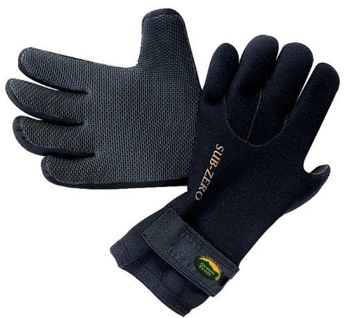SUB-ZERO Neoprene Fishing Gloves (L)