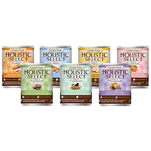 Gift Basket Holistic Select Grain Free Canned Food for Adult Cat or Kitten (12/13OZ)