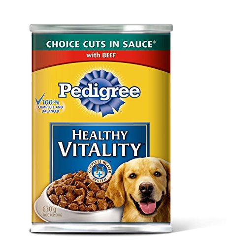 Pedigree 78236 Choice Cuts in Sauce With Beef Food For Dogs 12/630 Gm