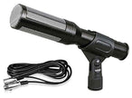 PYLE PDMIC35 Professional Shotgun Microphone, Electret Condenser Mic with 16' ft. XLR Cable & Windscreen