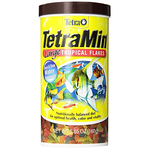 Tétra aa5113 tétramin gros flocons tropicaux aliments de poisson 5,65 oz.