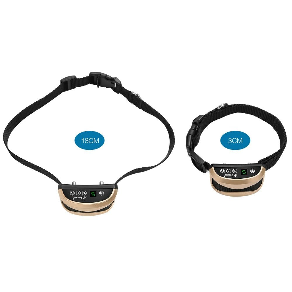 PATPET No Bark Collar 2020 Upgrade Version Rechargeable Dog Barking Control Training Collar Beep Vibration Safe Shock