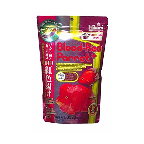 Hikari 16362 Blood Red Parrot Plus Floating Type Mini Pellet 31 Oz