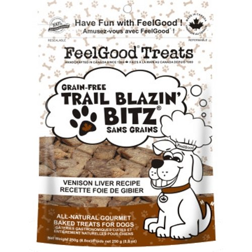 FeelGood Grain Free Trail Blazin'Bitz Venison Liver 8.8LBS