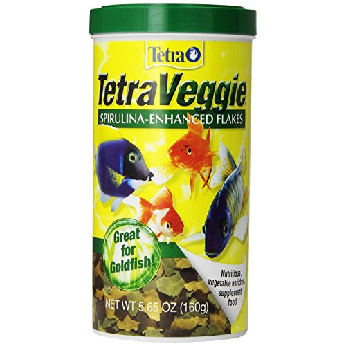 Tetra AA5173 TetraVeggie Spirulina Enhanced Flakes 5.65oz
