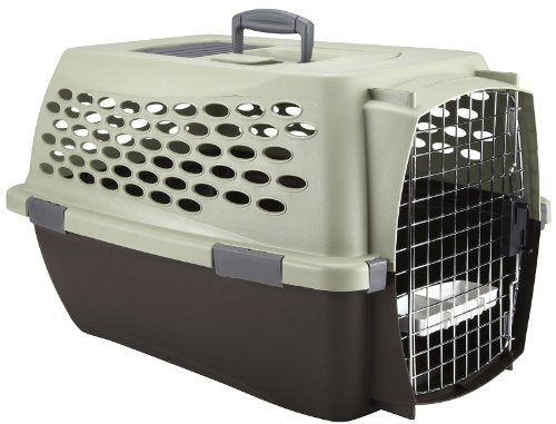Petmate 21850 Vari Kennel Sprout/Coffee (24.7x17.3x15 Inch)