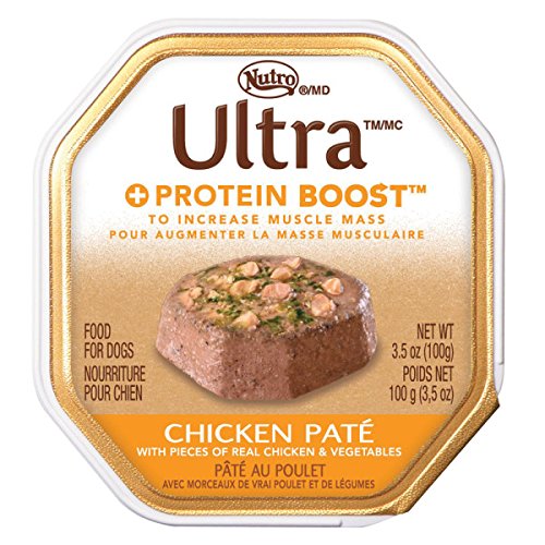 Nutro Ultra 49116 Protein Boost Chicken Pate Adult Dog Food 24/3.5OZ
