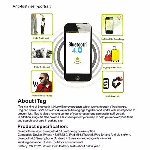Smart Pet Finder Bluetooth GPS Tracker - 4 Pack Bluetooth Keys Finder Locator for Pet Car Children Wireless Smart Seeker Anti Lost Alarm for Wallet Car Kids Dog Cat Bag Phone Located Selfie Shutter