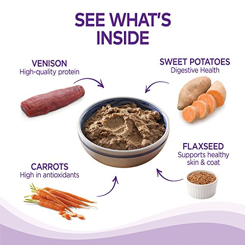 Wellness Complete Health Natural Wet Canned Dog Food Venison & Sweet Potato