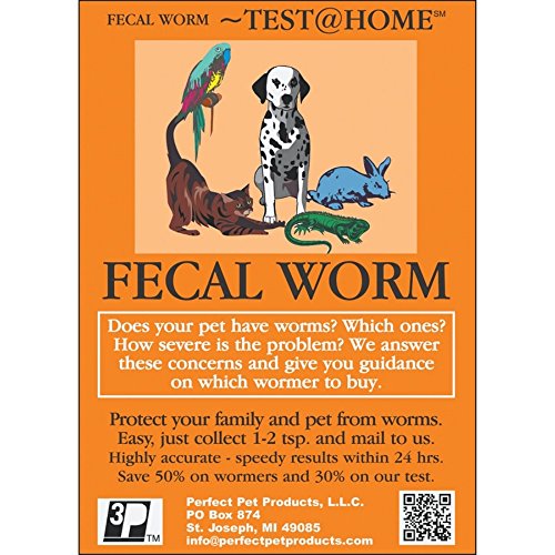 Perfect Pet DD1255 Test Home Fecal Worm Kit de test à la maison