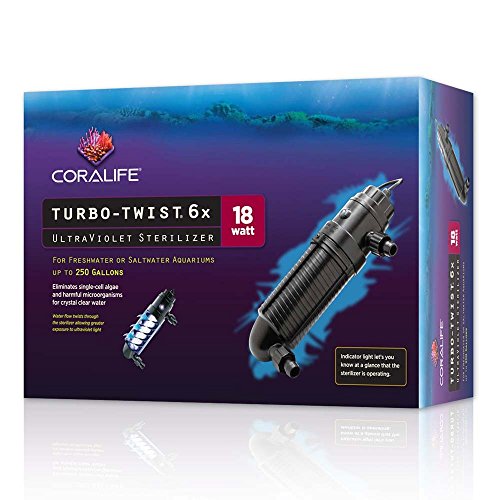Stérilisateur ultraviolet coralife turbo twist