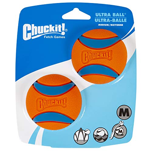 ChuckIt! Medium Ultra Balls 2.5 inch, 2-Pack