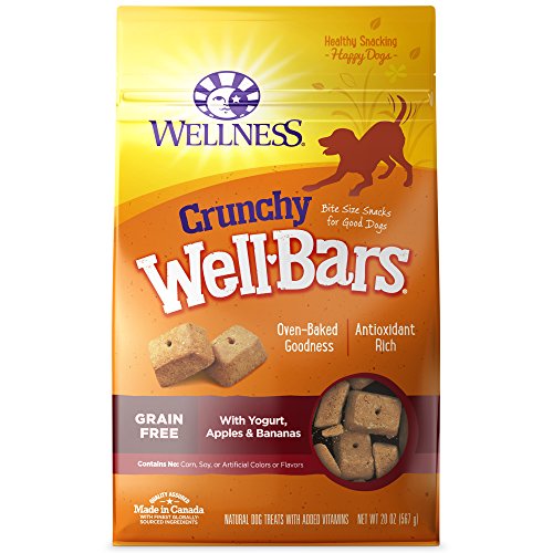 Wellness WellBars Natural Wheat Free Oven Baked Dog Treats