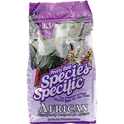 Pretty Bird International BPB79313 Espèce alimentaire africaine spécifique à l'oiseaux avec du calcium supplémentaire, 20 livres