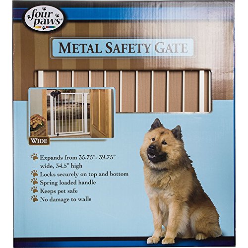Four Paws 57010 Metal Walk Thru Gate (35 3/4-39 3/4)