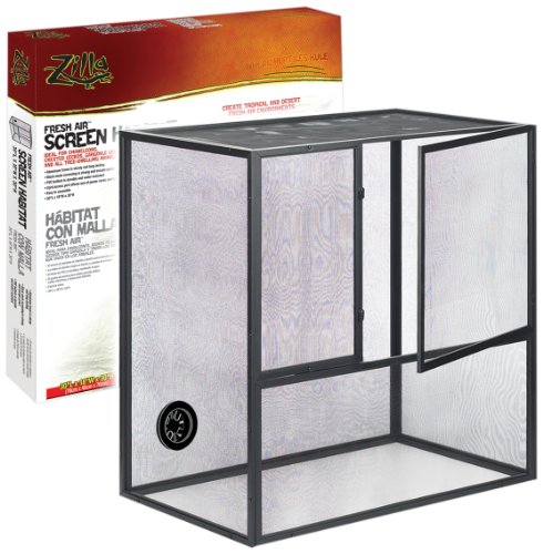 R-Zilla SRZ100011811 Fresh Air Screen Reptiles Habitat, 18 by 30-Inch
