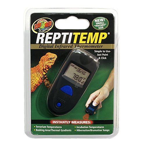 Zoo Med RR1576 Thermomètre infrarouge numérique Reptitemp