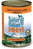 Natural Balance 43145 L.I.D. Fish and Sweet Potato Dog Food 12/13 OZ