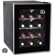 Curtis Igloo FRW1201 20.5 inch 12-Bottle Wine Cooler - Black