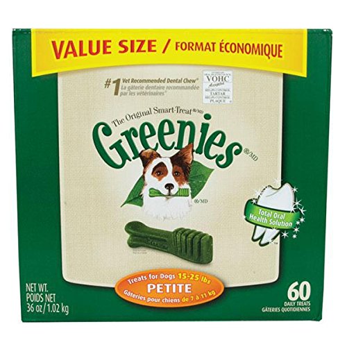 Greenies 10096453 Dental Chews Value Tub (Petite)