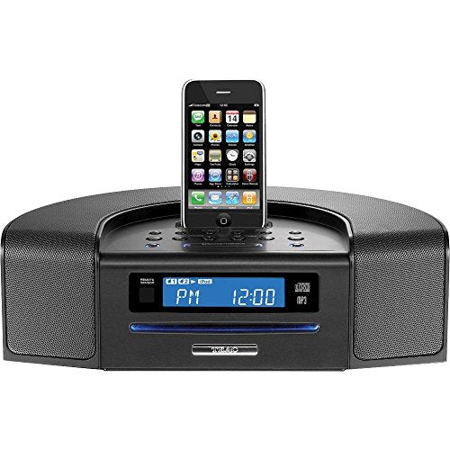 TEAC SRL280IB CD stéréo et système de son portable radio avec réveil