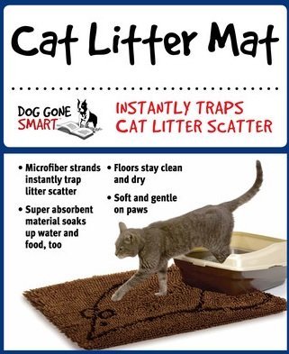 Dog Gone Smart DirtyCat Littermat 35x26" 10PC