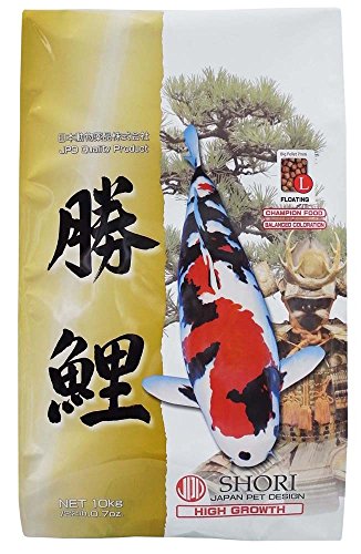 Cobalt Shori 34500345 Champion de croissance élevée Koi Food Died Medium (22 lb)