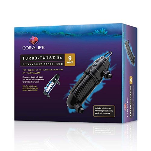 Stérilisateur ultraviolet coralife turbo twist