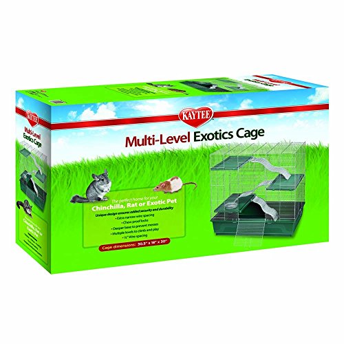 Kaytee 100513101 My First Home 30 X 18 Multilevel Exotics