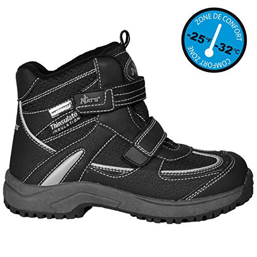 Naturmania Nat Nat's C3020 Totem Isulate Rhiner Boot (Black, 1)
