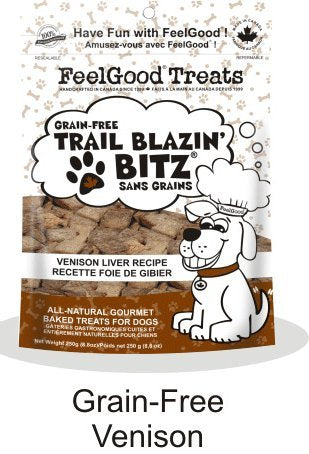 FeelGood Trail Blazin Bitz Grain-Free Venison Liver 4kg